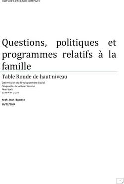 Questions, politiques et programmes relatifs à la famille - Table Ronde de haut niveau