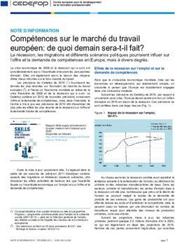 Comp&eacute;tences sur le march&eacute; du travail europ&eacute;en: de quoi demain sera-t-il fait? - Europa ...