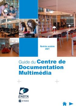 Documentation Multim&eacute;dia - Guide du Centre de Rentr&eacute;e scolaire 2021 - ENSTA Paris