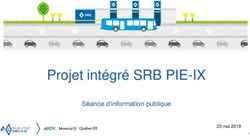 Projet int&eacute;gr&eacute; SRB PIE-IX - S&eacute;ance d'information publique 23 mai 2019 - STM