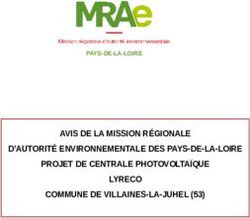 AVIS DE LA MISSION RÉGIONALE D'AUTORITÉ ENVIRONNEMENTALE DES PAYS-DE-LA-LOIRE PROJET DE CENTRALE PHOTOVOLTAÏQUE LYRECO COMMUNE DE ...