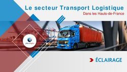Le secteur Transport Logistique - Dans les Hauts-de-France - &Eacute;CLAIRAGE - pole-emploi.org