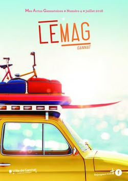 LEMAG Mes Actus Gannatoises # Numéro 4 # juillet 2018 - Ville de Gannat - Mairie de Gannat