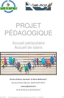 PROJET PÉDAGOGIQUE Accueil Périscolaire Accueil De Loisirs - Mairie De ...