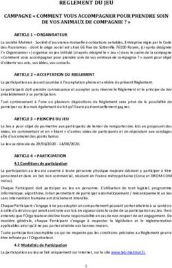 REGLEMENT DU JEU CAMPAGNE " COMMENT VOUS ACCOMPAGNER POUR PRENDRE SOIN DE VOS ANIMAUX DE COMPAGNIE ? " - lab matmut