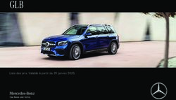 GLB - Liste des prix. Valable à partir du 29 janvier 2020 - Mercedes