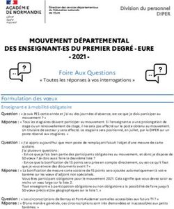 MOUVEMENT D&Eacute;PARTEMENTAL DES ENSEIGNANT ES DU PREMIER DEGR&Eacute; - EURE