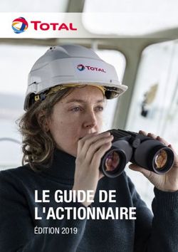 LE GUIDE DE L'ACTIONNAIRE - ÉDITION 2019 - Total