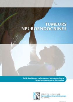 TUMEURS NEUROENDOCRINES - CNETS Canada
