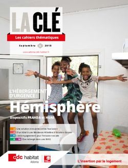 D'URGENCE : Hémisphère - L'HÉBERGEMENT - CDC Habitat