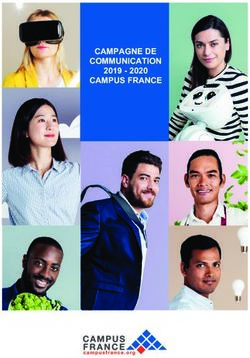 CAMPAGNE DE COMMUNICATION CAMPUS FRANCE 2019 - 2020 - 2020 campus france