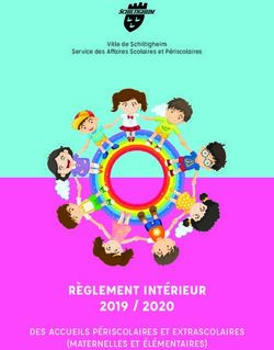 RÈGLEMENT INTÉRIEUR 2019 / 2020 - DES ACCUEILS PÉRISCOLAIRES ET EXTRASCOLAIRES (MATERNELLES ET ÉLÉMENTAIRES) - Ville de Schiltigheim