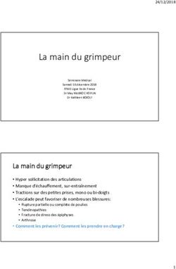 La main du grimpeur - FFME IDF
