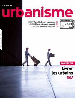 Livrer les urbains 30/ - n 413 - aua/Toulouse