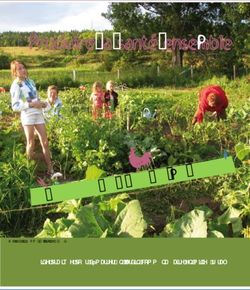 Produire la santé ensemble - i t é Guide pratique pour démarrer un jardin communautaire en milieu rural