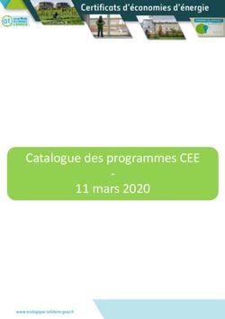 Catalogue des programmes CEE 11 mars 2020 - Ministère ...