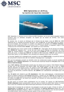 MSC Splendida en chiffres, Le navire de tous les records!