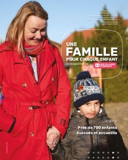 FAMILLE UNE - SOS Villages d'Enfants