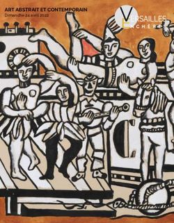 ART ABSTRAIT ET CONTEMPORAIN - Dimanche 24 avril 2022