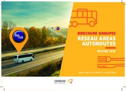RÉSEAU AREAS AUTOROUTES - BROCHURE GROUPES WWW.AIRES-AUTOROUTE-AREAS.COM