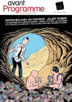 PROGRAMME DE LA NATURE EN JEUNESSE ET DES LEÇONS D'HISTOIRE EN BANDE DESSINÉE - AVANT - SOCIÉTÉ FRANÇAISE DU LIVRE