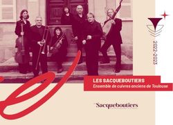 LES SACQUEBOUTIERS Ensemble de cuivres anciens de Toulouse