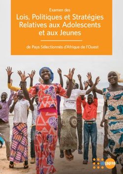 Lois, Politiques et Stratégies Relatives aux Adolescents et aux Jeunes - Examen des de Pays Sélectionnés d'Afrique de l'Ouest