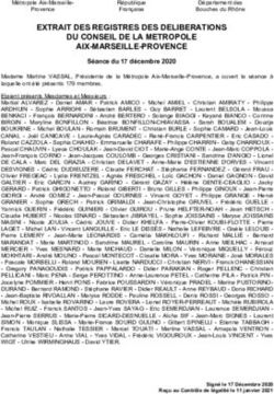EXTRAIT DES REGISTRES DES DELIBERATIONS DU CONSEIL DE LA METROPOLE AIX-MARSEILLE-PROVENCE