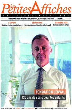 FONDATION LENVAL 130 ans de soins pour les enfants - Petites Affiches des Alpes-Maritimes