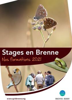 Stages en Brenne Nos formations 2021 - www.cpiebrenne.org - CPIE Brenne Berry