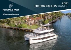 MOTOR YACHTS RANGE 2021 - Fountaine Pajot