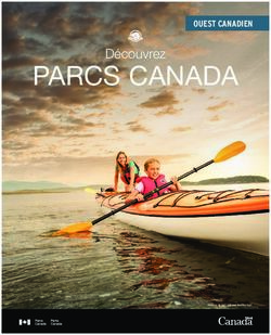 PARCS CANADA Découvrez - OUEST CANADIEN - History of Parks Canada eLibrary
