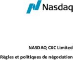 NASDAQ CXC Limited Règles et politiques de négociation