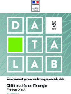 Commissariat général au développement durable - Chiffres clés de l'énergie Édition 2018