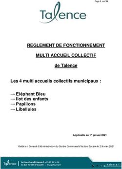 REGLEMENT DE FONCTIONNEMENT MULTI ACCUEIL COLLECTIF