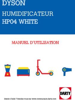 DYSON HUMIDIFICATEUR HP04 WHITE - MANUEL D'UTILISATION - Darty