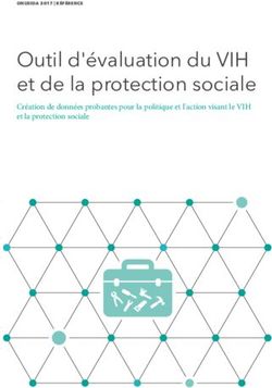 Outil d'évaluation du VIH et de la protection sociale - Création de données probantes pour la politique et l'action visant le VIH et la protection ...