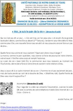 UNIT&Eacute; PASTORALE DE NOTRE-DAME DE TOURS