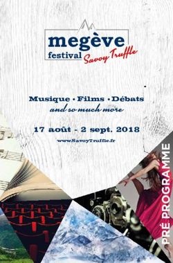 Megève and so much more - festival