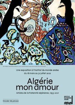 Une exposition à l'Institut du monde arabe du 18 mars au 31 juillet 2022 Artistes de la fraternité algérienne, 1953-2021
