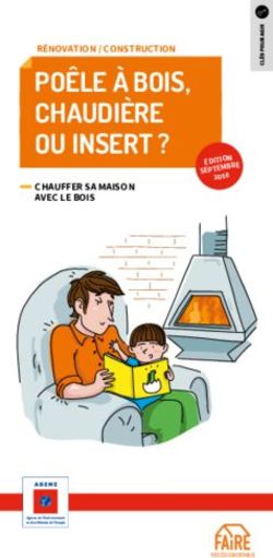 POÊLE À BOIS, CHAUDIÈRE OU INSERT ? - RÉNOVATION / CONSTRUCTION CHAUFFER SA MAISON AVEC LE BOIS - Ademe