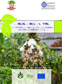 Guide des plantes pesticides - Optimisation des plantes pesticides : technologie, Innovation, sensibilisation & réseaux - Kew Gardens