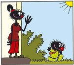 Le matin chez Petit Poilu