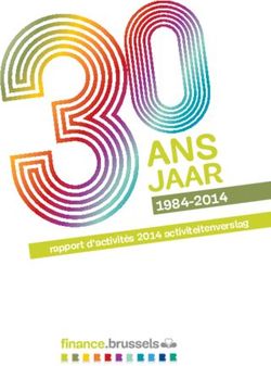 A N S rapport d'activit&eacute;s 2014 activiteitenverslag - Finance.brussels