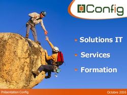 Solutions IT Services Formation - Pr&eacute;sentation Config - Config Groupe R&eacute;f&eacute;rence