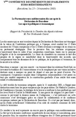 Vème CONFÉRENCE DES PRÉSIDENTS DES PARLEMENTS EURO-MÉDITERRANÉENS