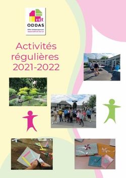 Activités régulières 2021-2022 - oddas | Centre social associatif ...