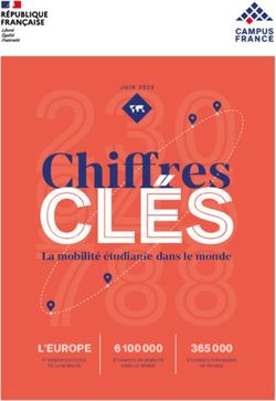 La mobilit&eacute; La mobilit&eacute; &eacute;tudiante dans le monde - l'EuropE 6 100 000 - Campus France