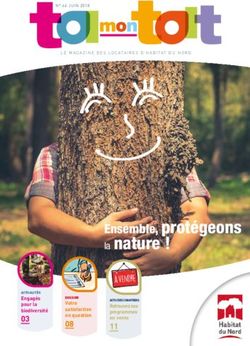 Ensemble, protégeons la nature ! - Habitat du Nord