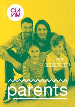 Parents Programme 2019-2020 - Ville amie des enfants